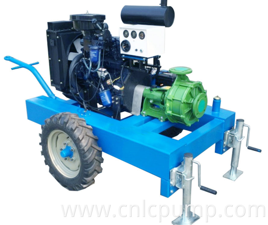 Self Priming diesel engine centrifugal Sewage Pump